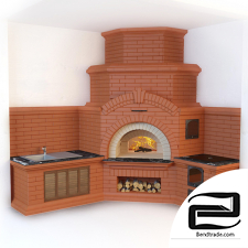 Fireplace 3D Model id 18100