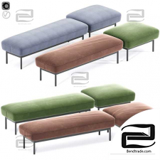 Puff Bench by Blu Dot