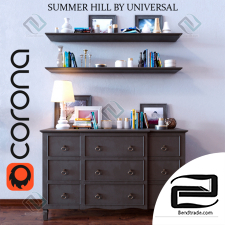 Chest of drawers Chest of drawers SUMMER HILL BY UNIVERSAL