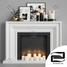 Fireplace Fireplace Decorative 09