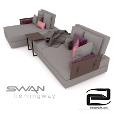 Modular sofa SWAN Hemingway
