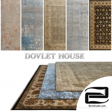 DOVLET HOUSE carpets 5 pieces (part 317)