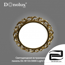 Donolux DL18153/3000 led PANEL 3D Model id 8803
