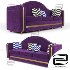 Purple sofa sofas