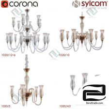 Sylcom set chandelier pendant light