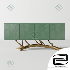 Curbstone Ginger Jagger Magnolia Sideboard Miosotis Cabinets