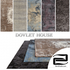 DOVLET HOUSE carpets 5 pieces (part 324)