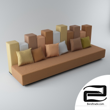 Sofa 3D Model id 15938
