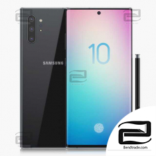 Samsung Galaxy Note 10 PLUS Black Phones