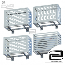 Home appliances Appliances LG air conditioner, set of four decorative boxes