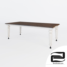 Sliding dining table FULL HOUSE 3D Model id 10405