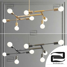 Hanging lamp YOKA Modern Metal