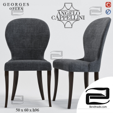 Chairs Chair Angelo Cappellini GEORGES
