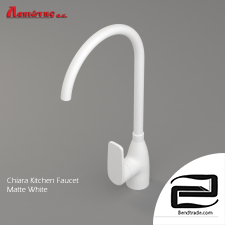 Kitchen faucet CHIARA WHITE MATTE