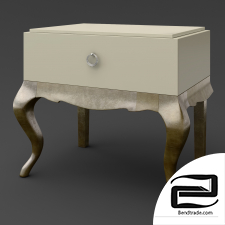 Fratelli Barri bedside table 3D Model id 9504