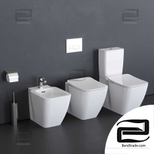 Toilet and bidet Ideal Standard STRADA II