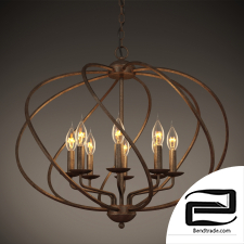 GRAMERCY HOME - NORWOOD LARGE CHANDELIER CH081-8