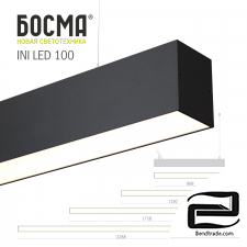 INI LED 100 / BOSMA 3D Model id 4692