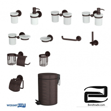 Bathroom accessories Isar K-7300 series 3D Model id 9787