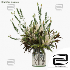 Bouquet Bouquet Branches in vases