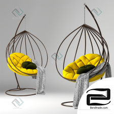 Hanging chair cocoon Adele