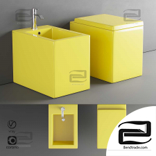 Toilet and Bidet Nic Design Cool 04