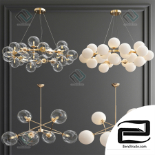 Four Exclusive Chandelier 54 Pendant Lamp