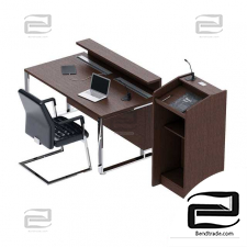 Office furniture Presidium table and tribune LAS I-MEET