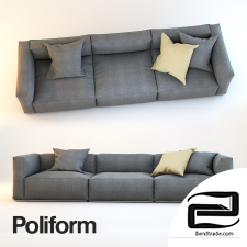 Poliform Shangai modular sofa