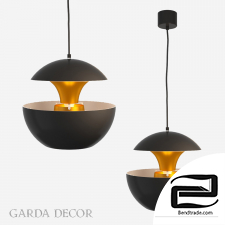 The Garda pendant lamp Decor 60GD-9064L-BL