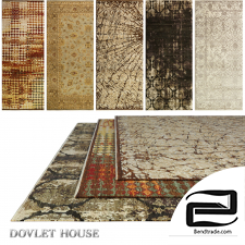 DOVLET HOUSE carpets 5 pieces (part 502)