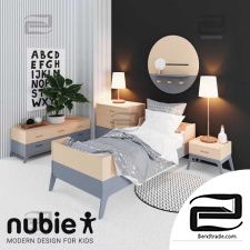 Children's bedroom bed by Nobodinoz