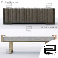 Bernhardt Profile Bench