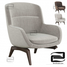 Minotti Belt armchair