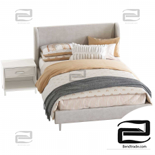 Wren Wingback Baby Bed