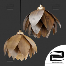 The Lotus bud pendant light