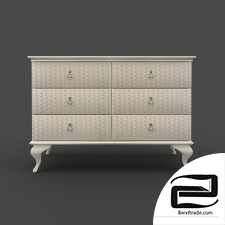 Fratelli Barri ROMA chest of drawers 3D Model id 9445