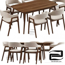 Table and chair Article Savis