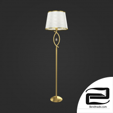 Classic floor lamp with lampshade Eurosvet 01067/1 Salita