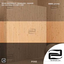 Wood material Material wood / pine, solid-set 12