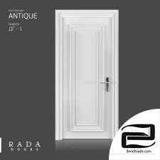 Model ANTIQUE DG-1 (ANTIQUE collection) from Rada Doors