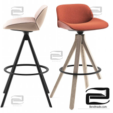 Nuez Chairs BQ 2779 & BQ 2748 by Andreu World