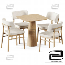 POV 460 S70Ton table and Marlen TrabA chair