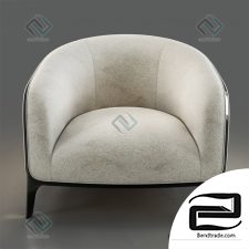 Armchair catherine lounge chair