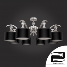 Ceiling chandelier Eurosvet 60070/8 Ofelia 3D Model id 3468