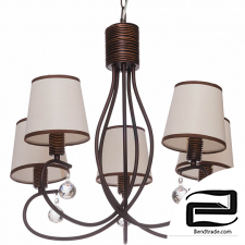 Hanging chandelier Vele Luce Giordino VL1586L05