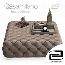 Casamilano Hyatt 120 Ottoman