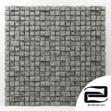 Stone cube granite panel n1
