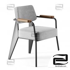 Chair Fauteuil Direction by Vitra