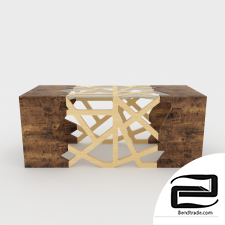 Coffee table 3D Model id 14535